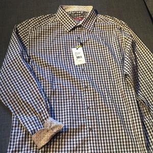 Robert Graham Woven Classic Fit Button Up XXL